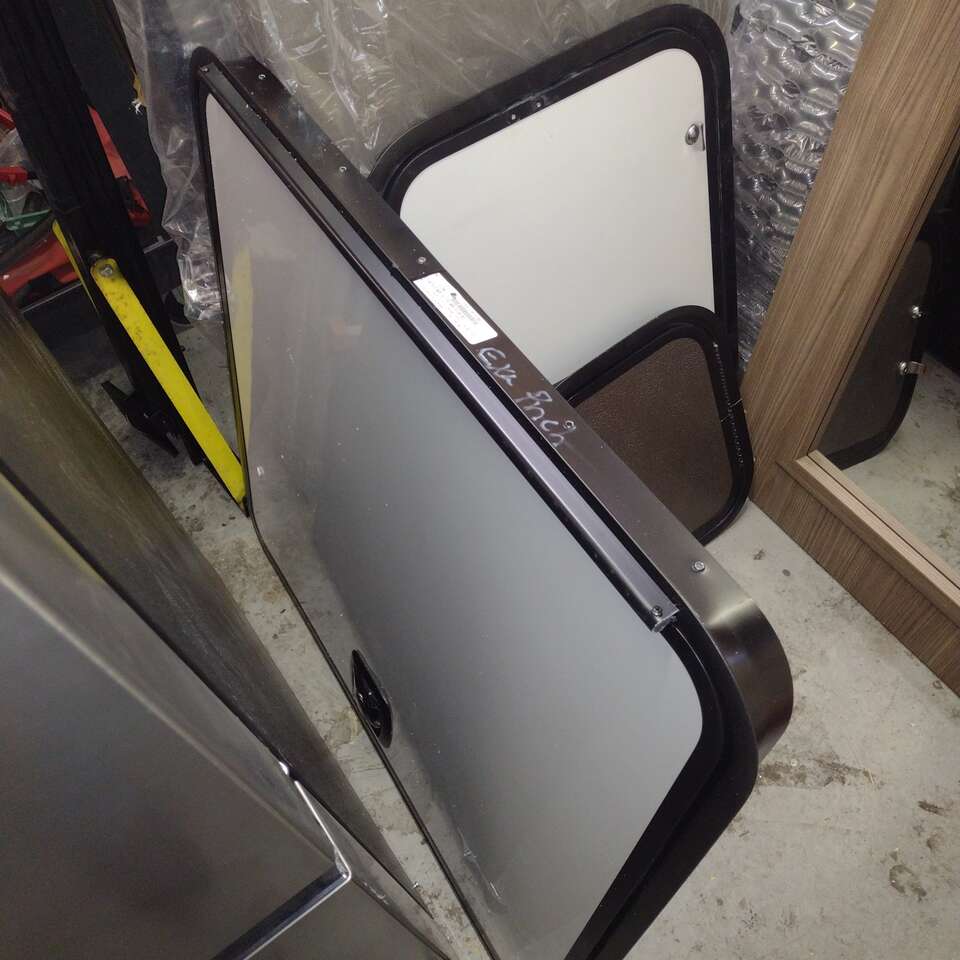 Used RV trailer compartment doors
