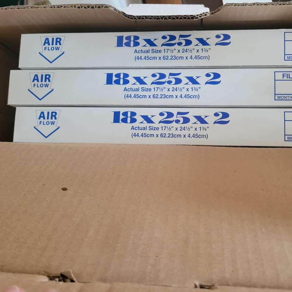 Nordic Pure 18x25x2 Dust and Pollen Filters