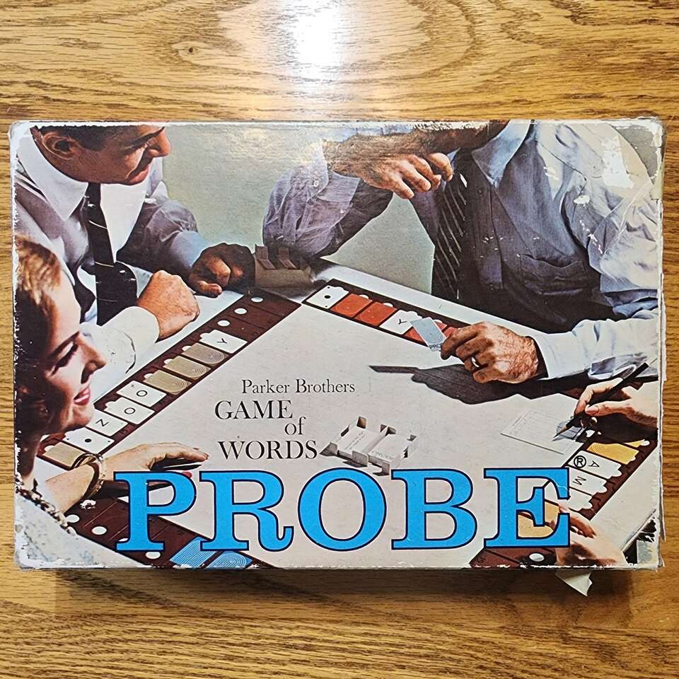 Probe Word Game Vintage 1964 Parker Brothers
