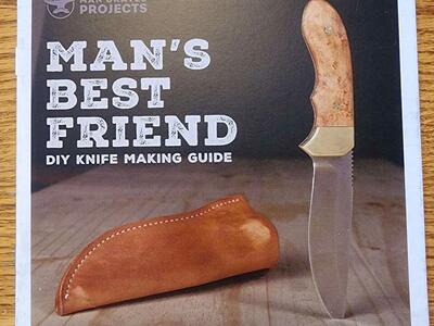 Mancrates Knife Making Kit (great gift idea!)