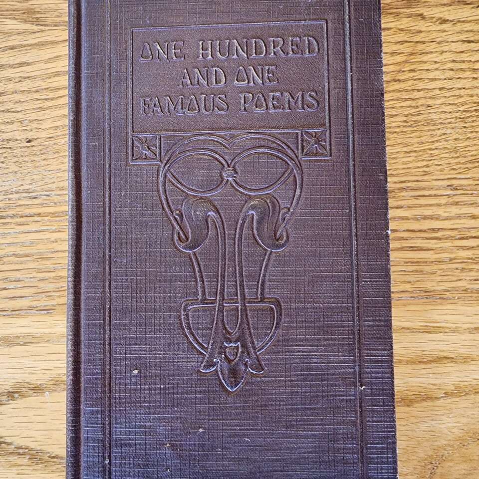 One Hundred And One Famous Poems 1929 signed by Heber J. Grant