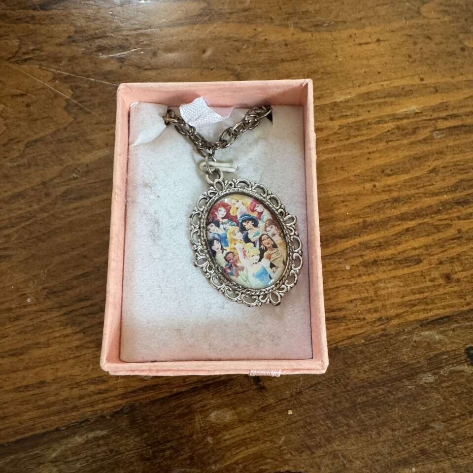 New Disney Princess Cameo Necklace