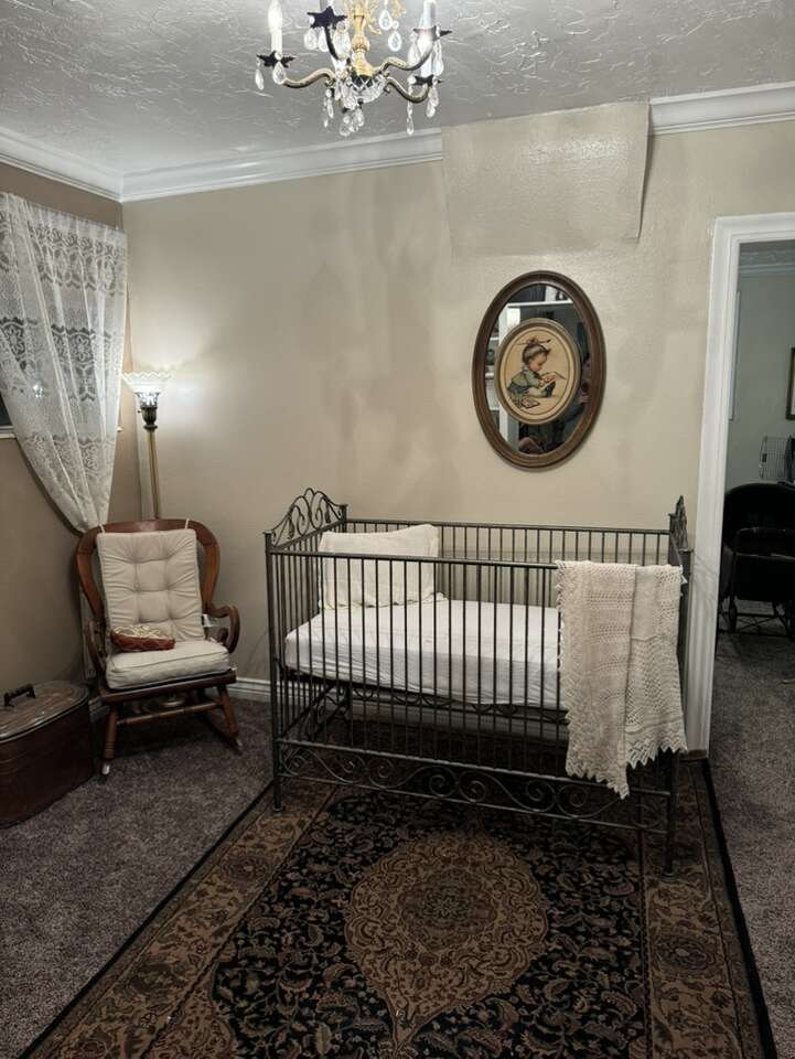 Bratt Decor Casa Blanca Baby Crib In Pewter