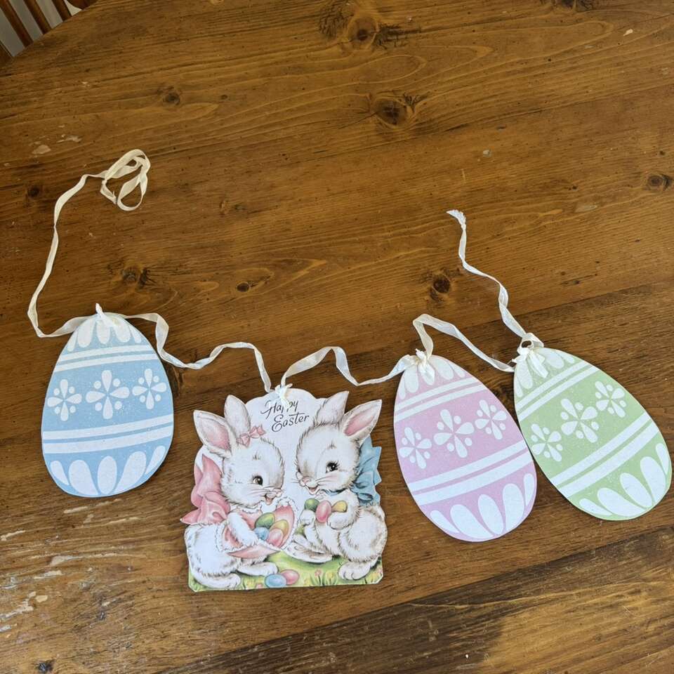 Bethany Lowe Easter Bunny Banner