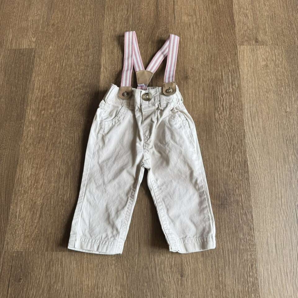 Baby Boys Suspender Set Overalls Cat & Jack 0-3M