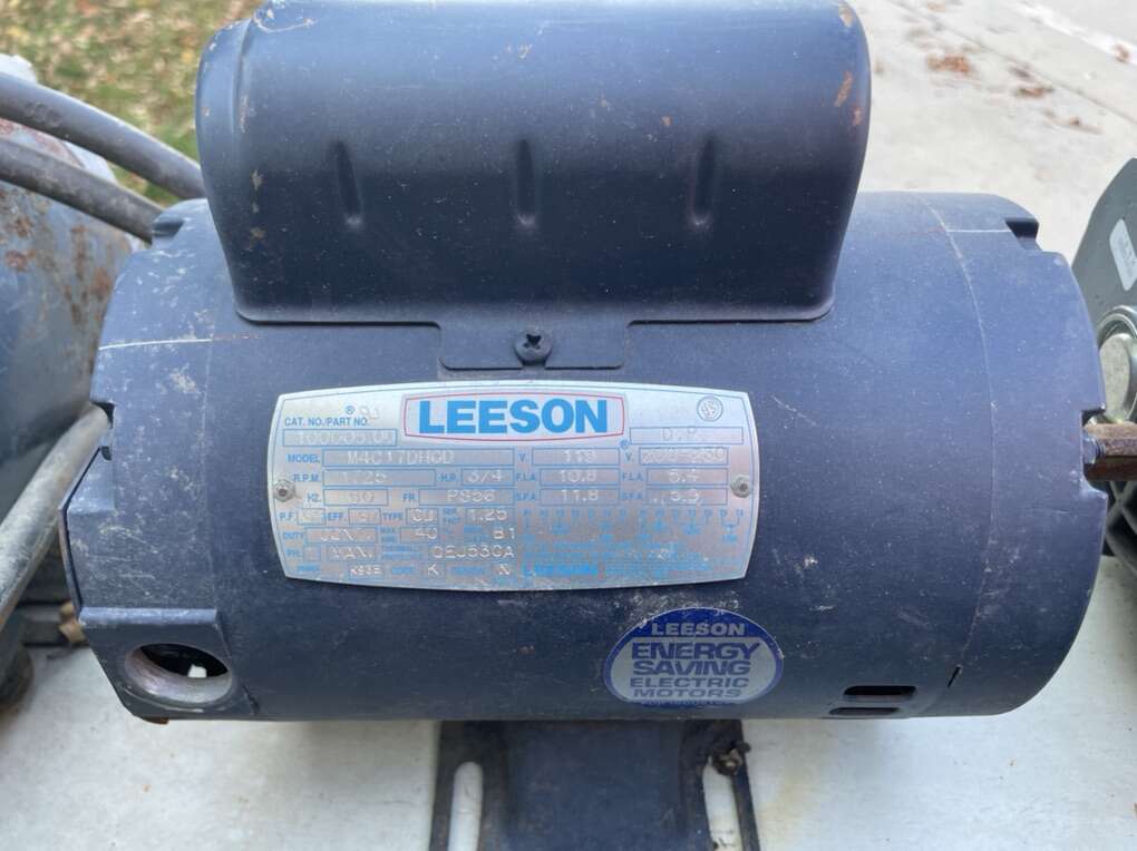 Leeson 3/4 HP Motor