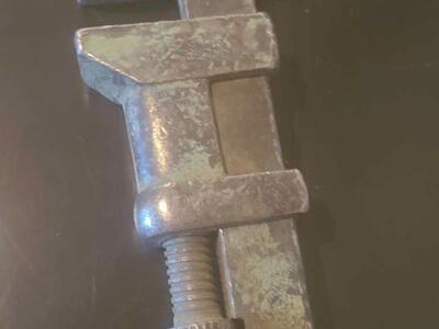 Antique Railroad Wrench- Wood Handle