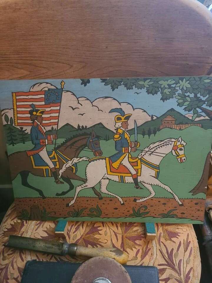 George Washington Hand Print