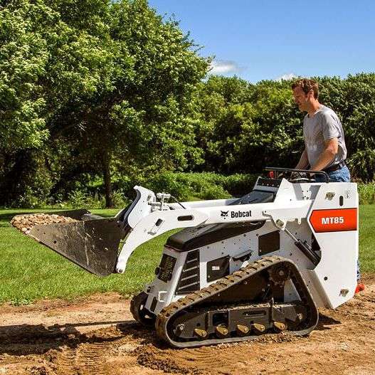 Mini Bobcat skid steer, only 36ins wide. Add trencher or auger attachment!