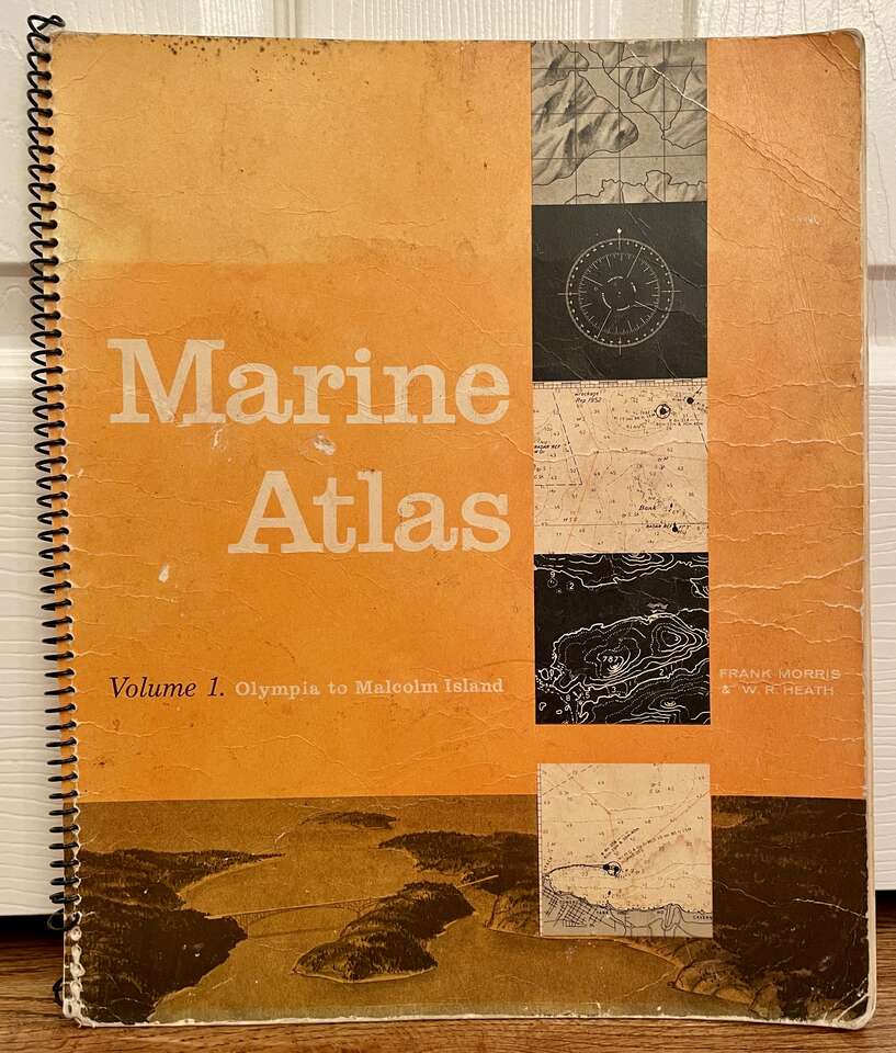 Marine Atlas, Vintage 1968, Vol 1 Olympia to Malcolm Island