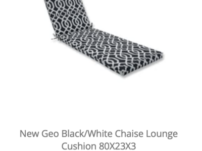 Chaise Lounge Cushions