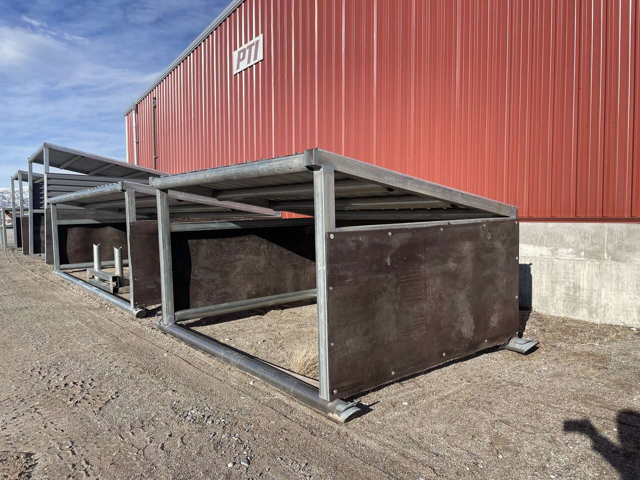 8x10 Heavy-Duty Small Livestock Shelter- Portable!