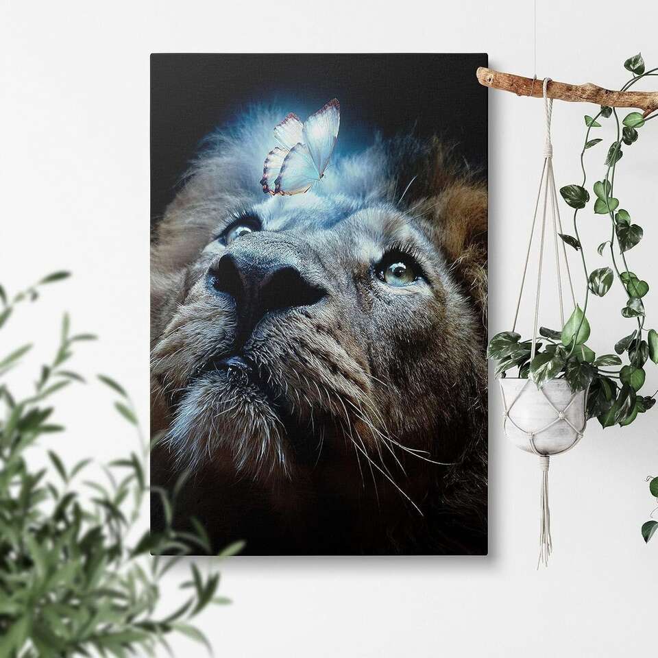Lion Canvas Artwork
