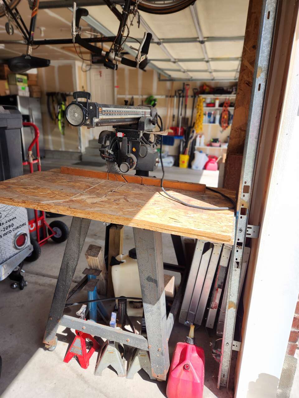 Radial Arm Saw, 10" blade. Asking $125.00 obo. Message of text are best.