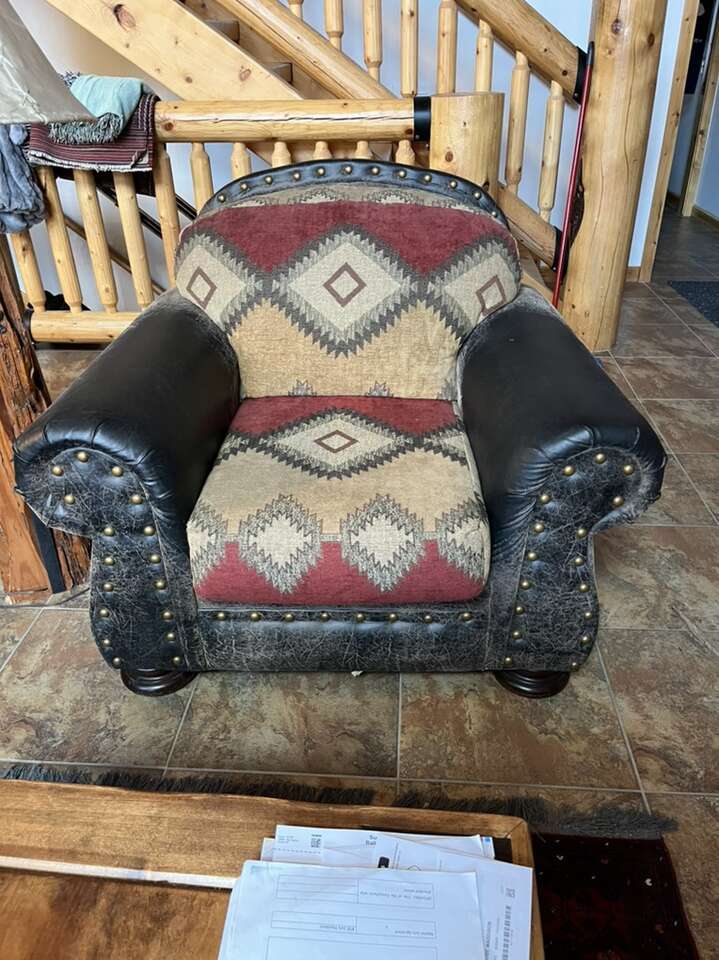 Overstuffed Lounge Chair Furniture