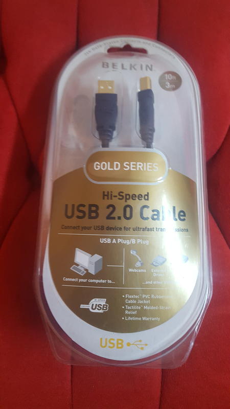 USB 2.0 Cable High Speed 10 Feet. STILL IN THE BOX