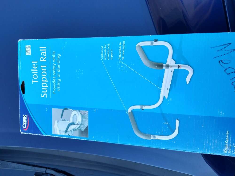Toilet Support Rail