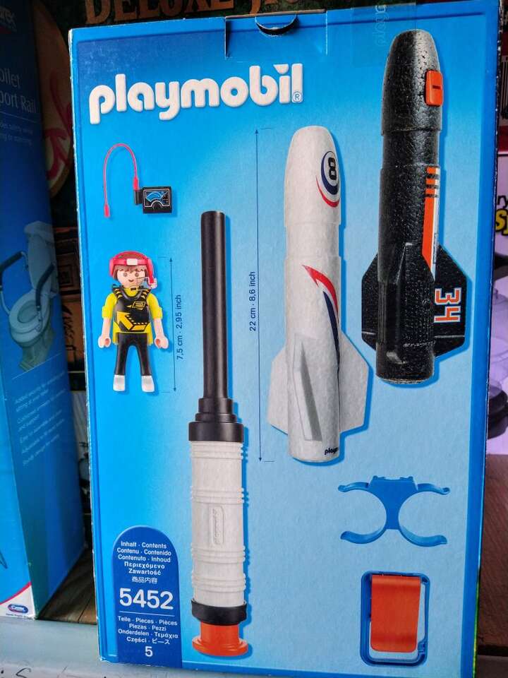 Playmobil Rocket and Launcher