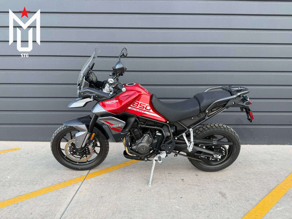 2025 Triumph Tiger 850 Sport Korosi Red / Graphite