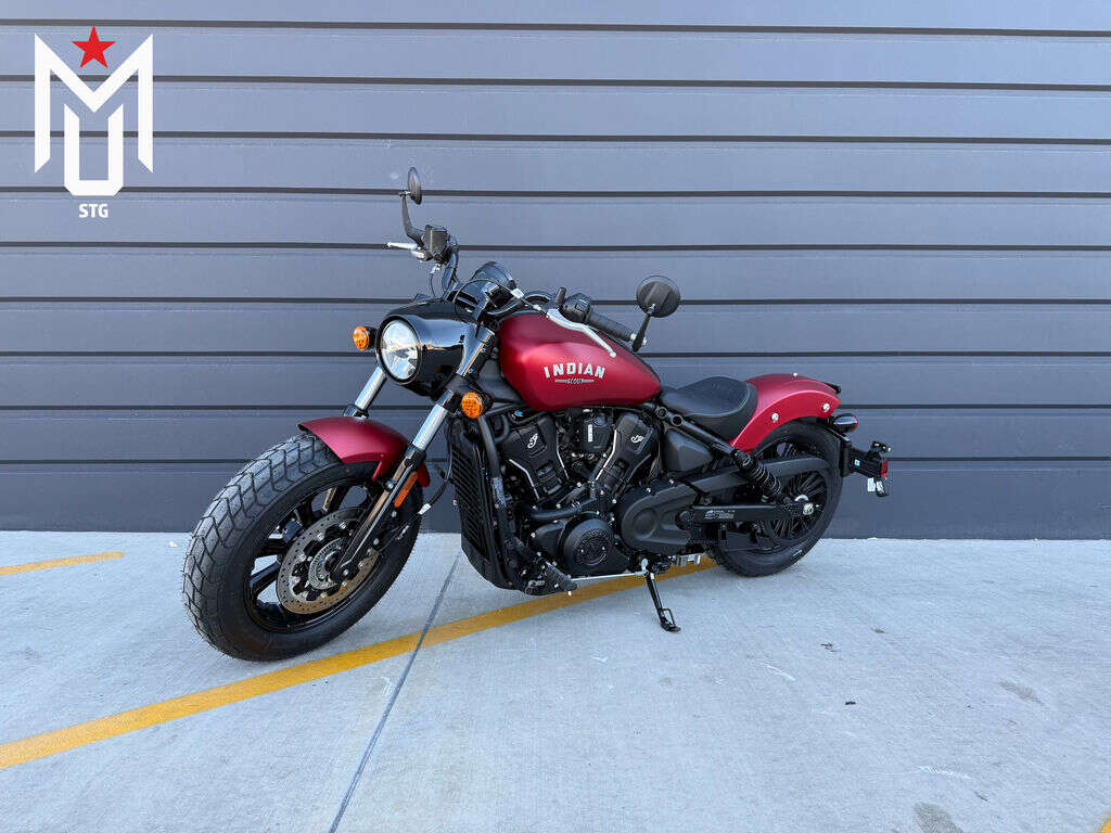 2025 Indian Motorcycle® Scout® Bobber Limited +Tech Sunset Red Smoke