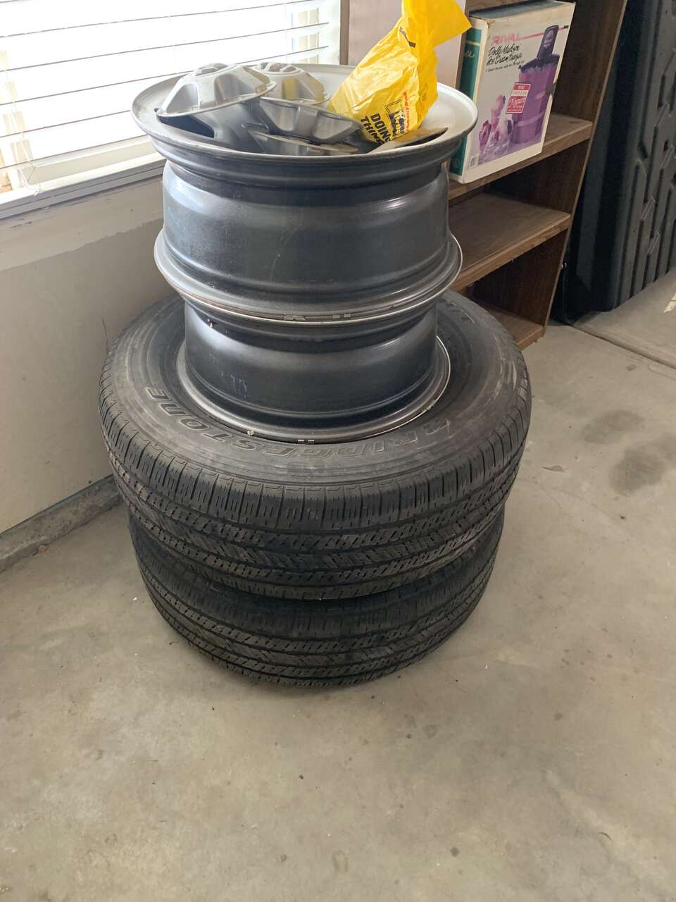 2 factory tires and … Auto Parts and Accessories
