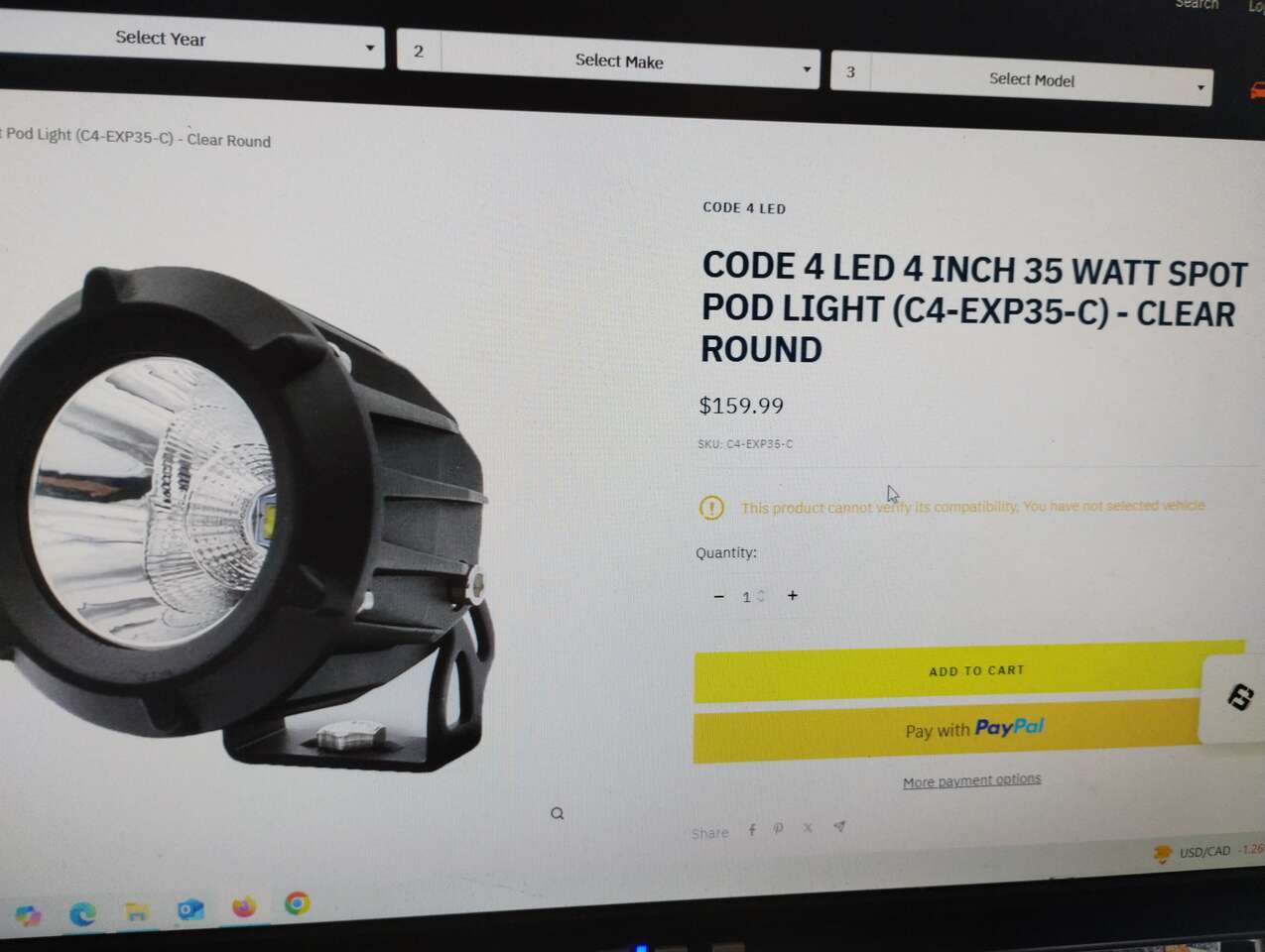 CODE 4 LED LIGHTS DIFERNT PRICES CALL FOR MORE INFO MORE PICS MONDAY