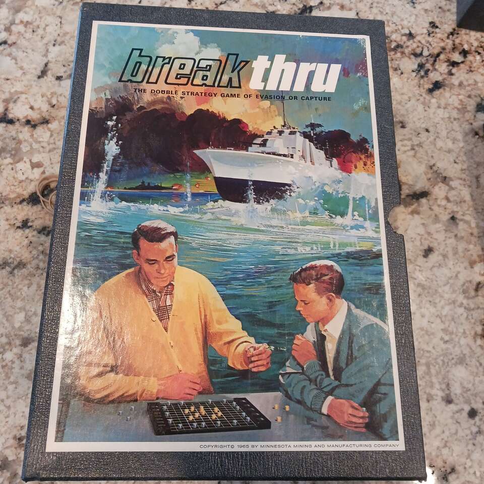 Break Thru original 1965 3M bookshelf games