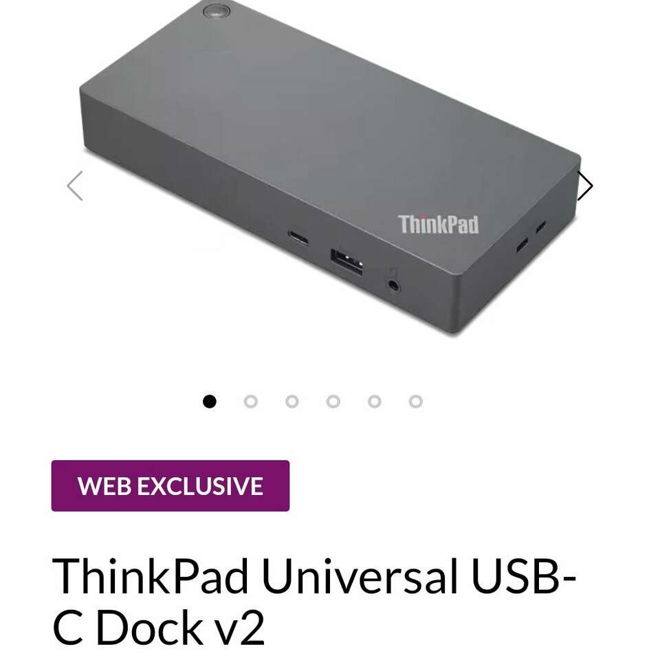 Lenovo USB C Docking station new in sealed box