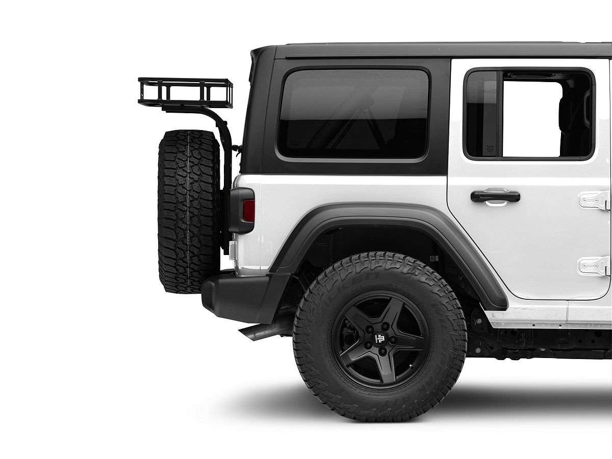Jeep JK/JKU spare tire cargo carrier