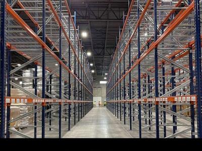 Pallet Rack, Material Handling, Lockers, Mezzanines, Equipment NEW and USED