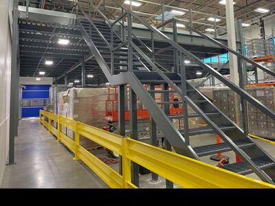 Pallet Rack, Material Handling, Lockers, Mezzanines, Equipment NEW and USED