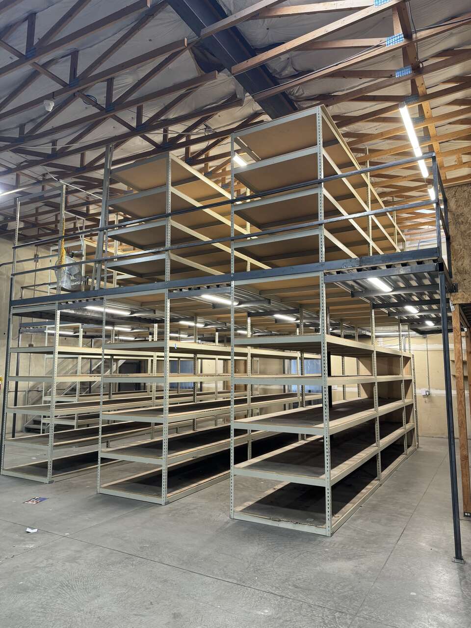 Mezzanine Free Standing and Deck Over styles
