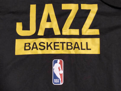 New Utah Jazz basketball XL practice T-shirt
