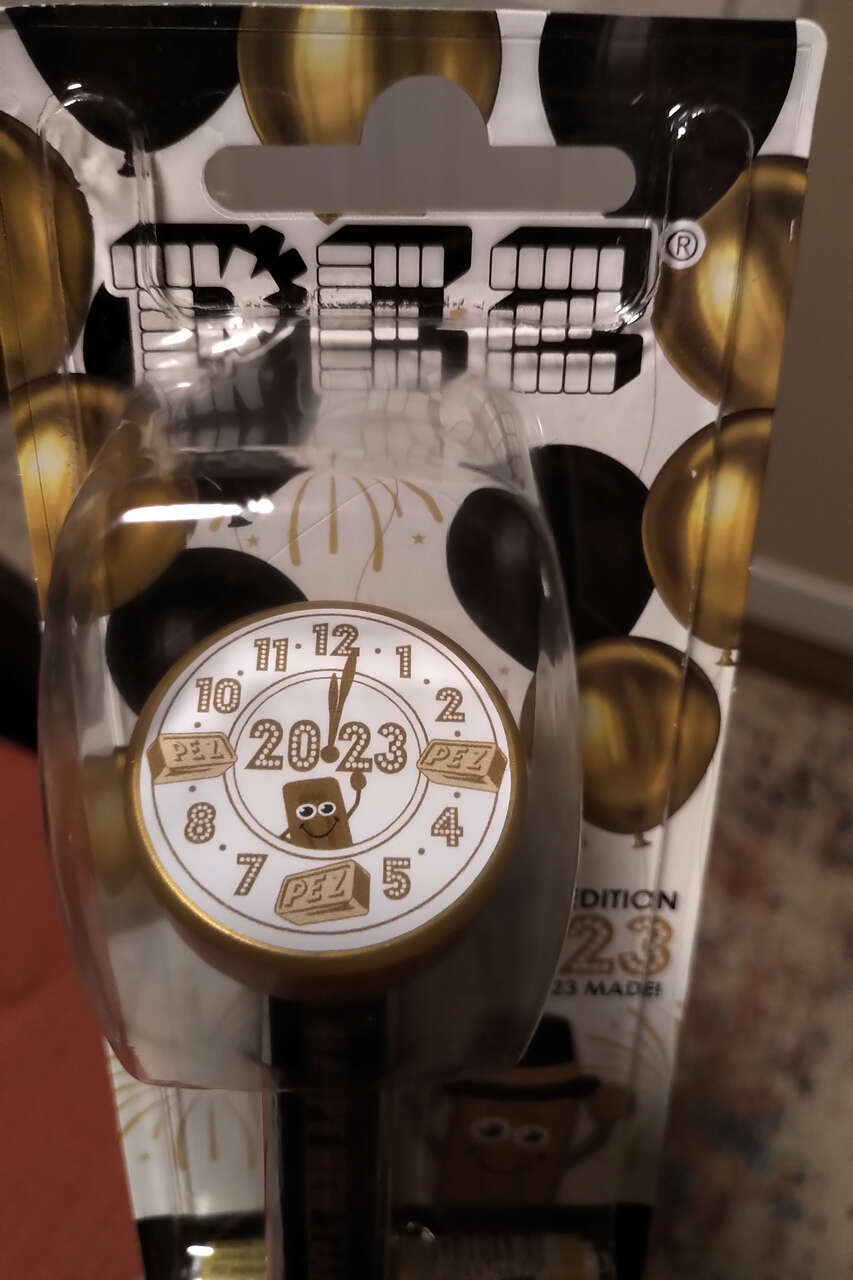 New Year's Clock NYE PEZ Dispenser LIMITED to 2023 Worldwide Exclusive