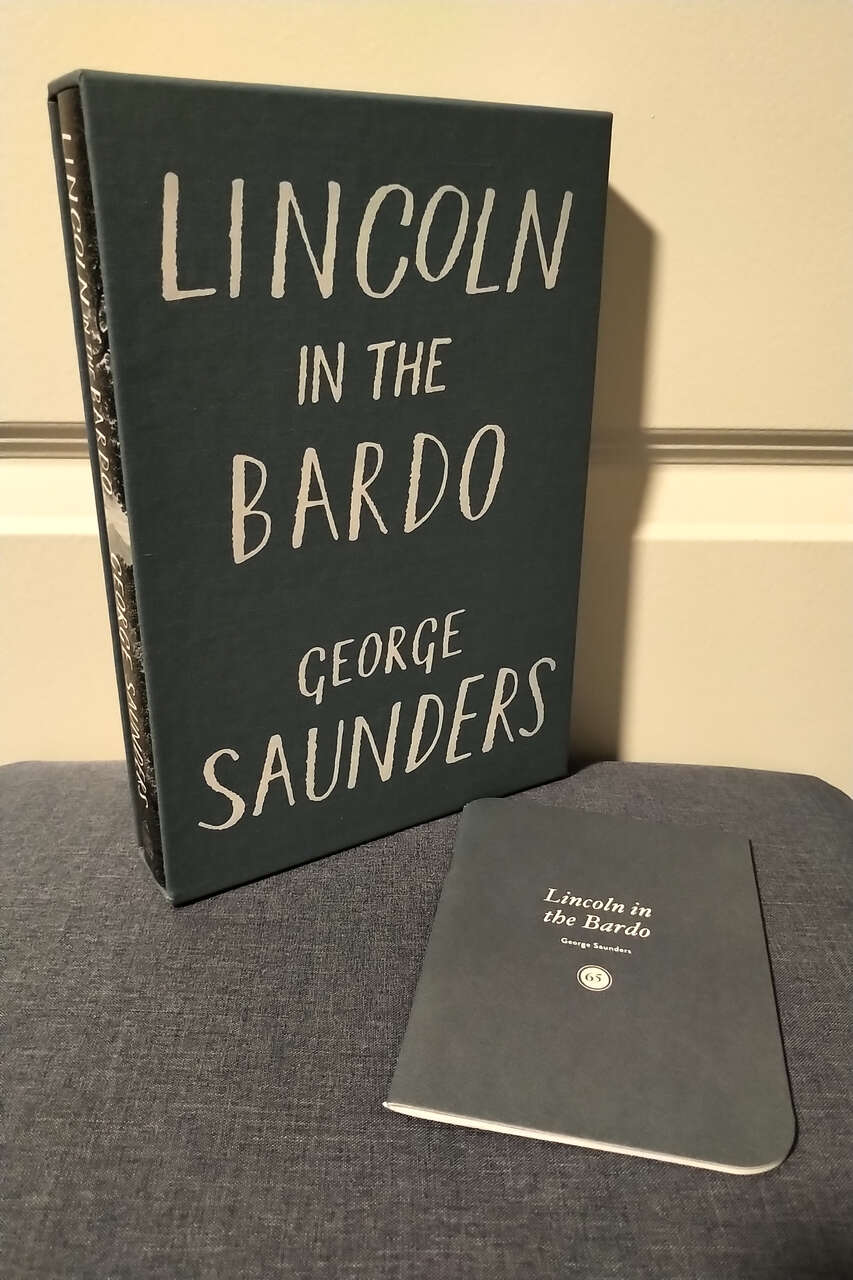 Lincoln in the Bardo by George Saunders (Signed First Edition)(Indiespensable No. 65)