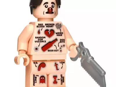 Citizen Brick SDCC Custom Minifig 2024 Healthcare Enthusiast