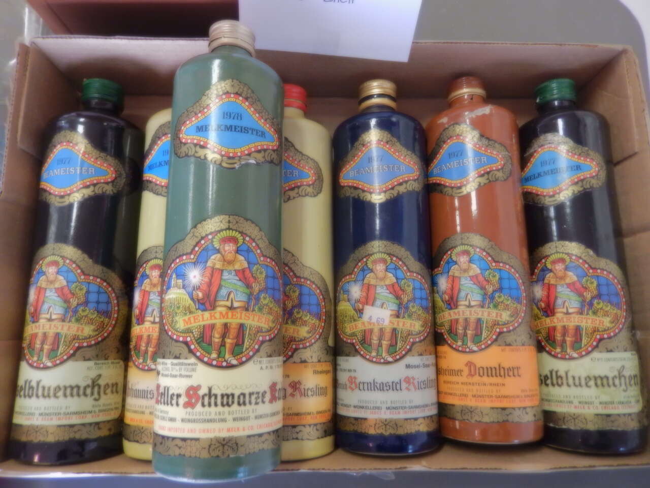Nostalgic Wine Bottles - $2 Each
