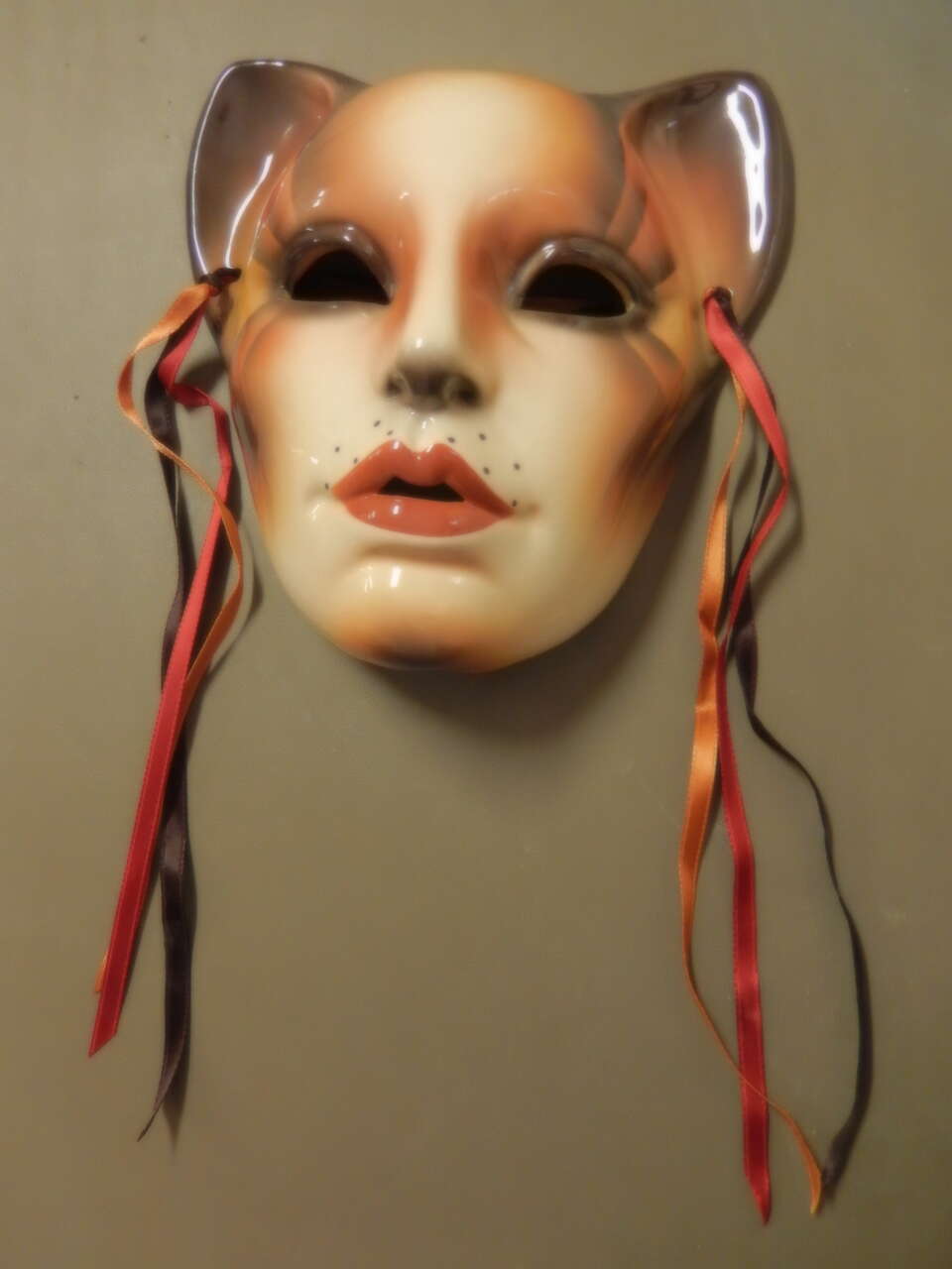 CERAMIC MASK, CLAY ART - $20