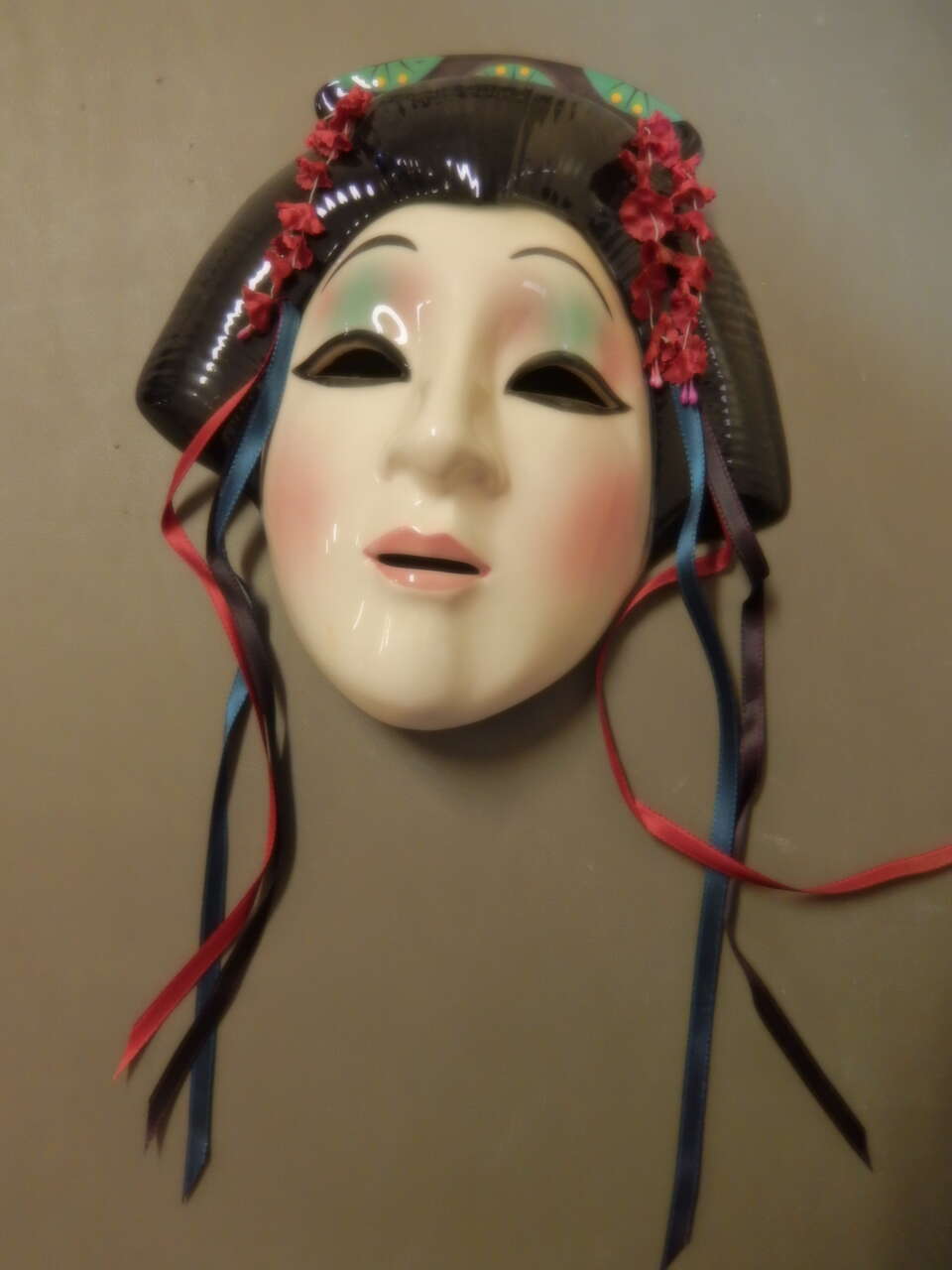 CERAMIC MASK, CLAY ART - $30
