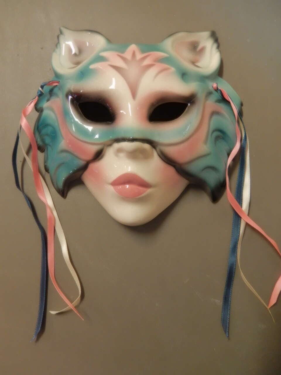 CERAMIC MASK, CLAY ART - $20