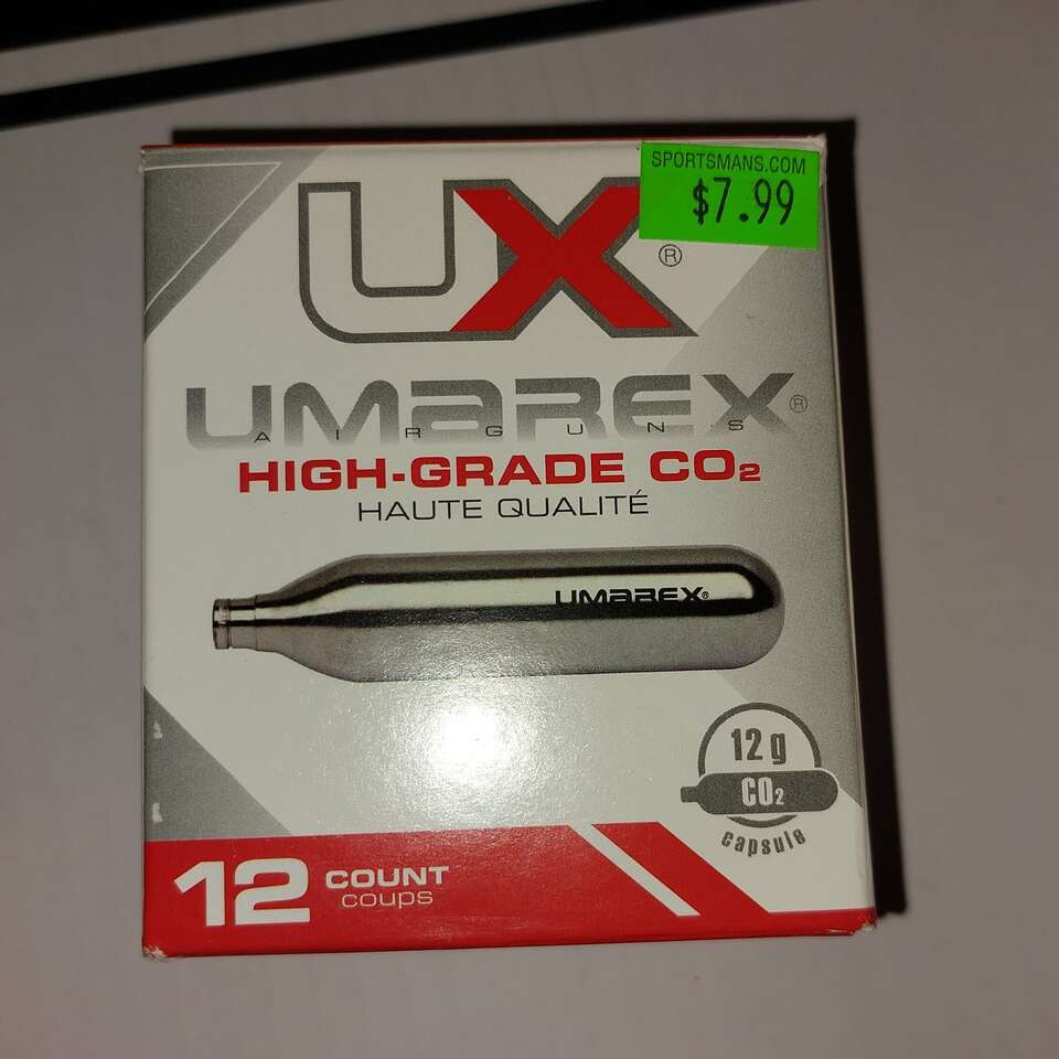 Umarex 12gram co2 cartridges box of 12 20 boxes