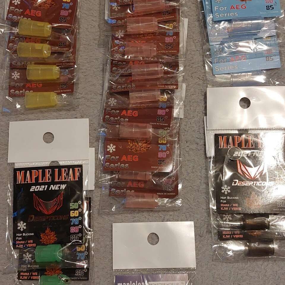 Maple leaf buckings for aegs and gbb pistols