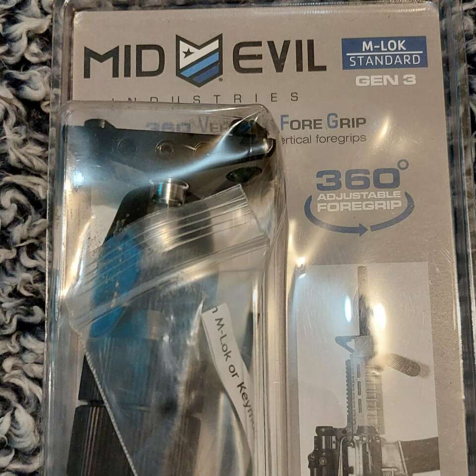 Mid-evil 360 ajustable forgrip new