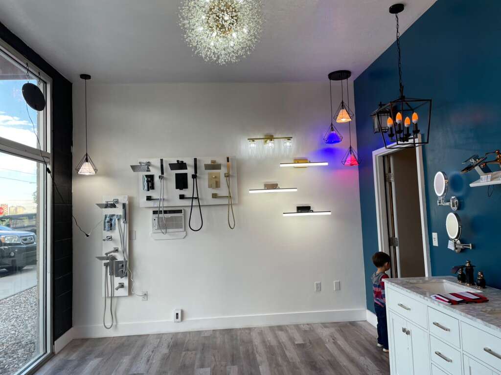 Bathroom Vanities, Faucets, LED Mirrors, and Lights