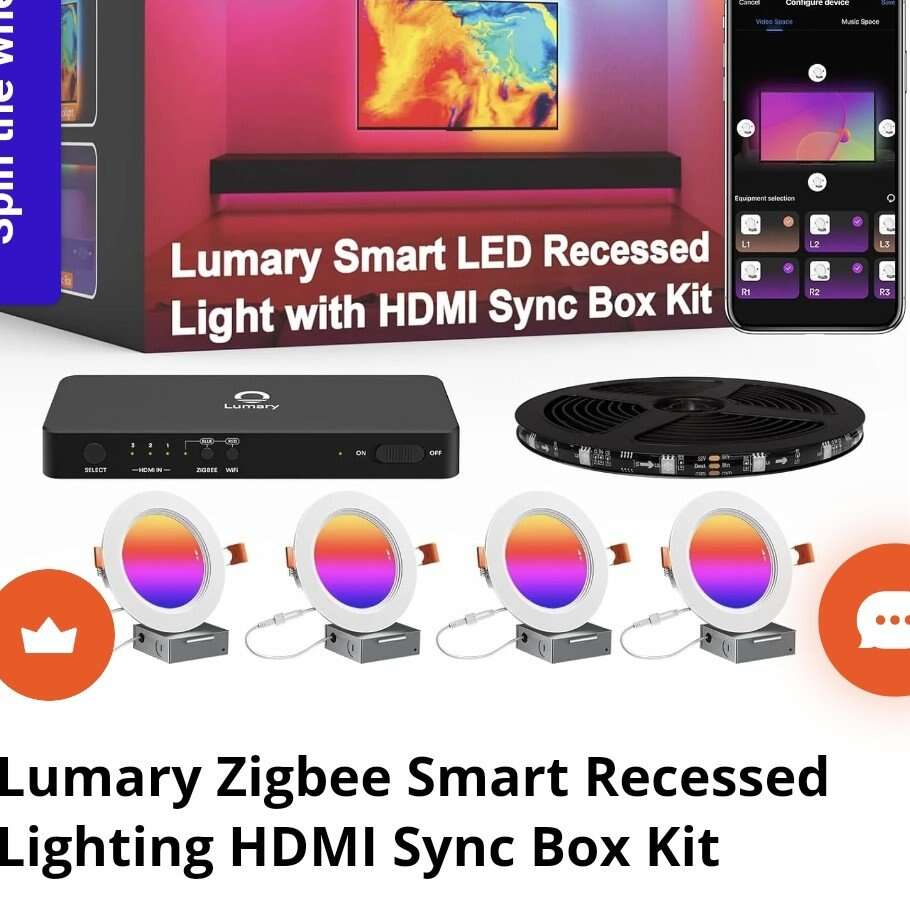 Lumary HDMI Sync Box and Strip