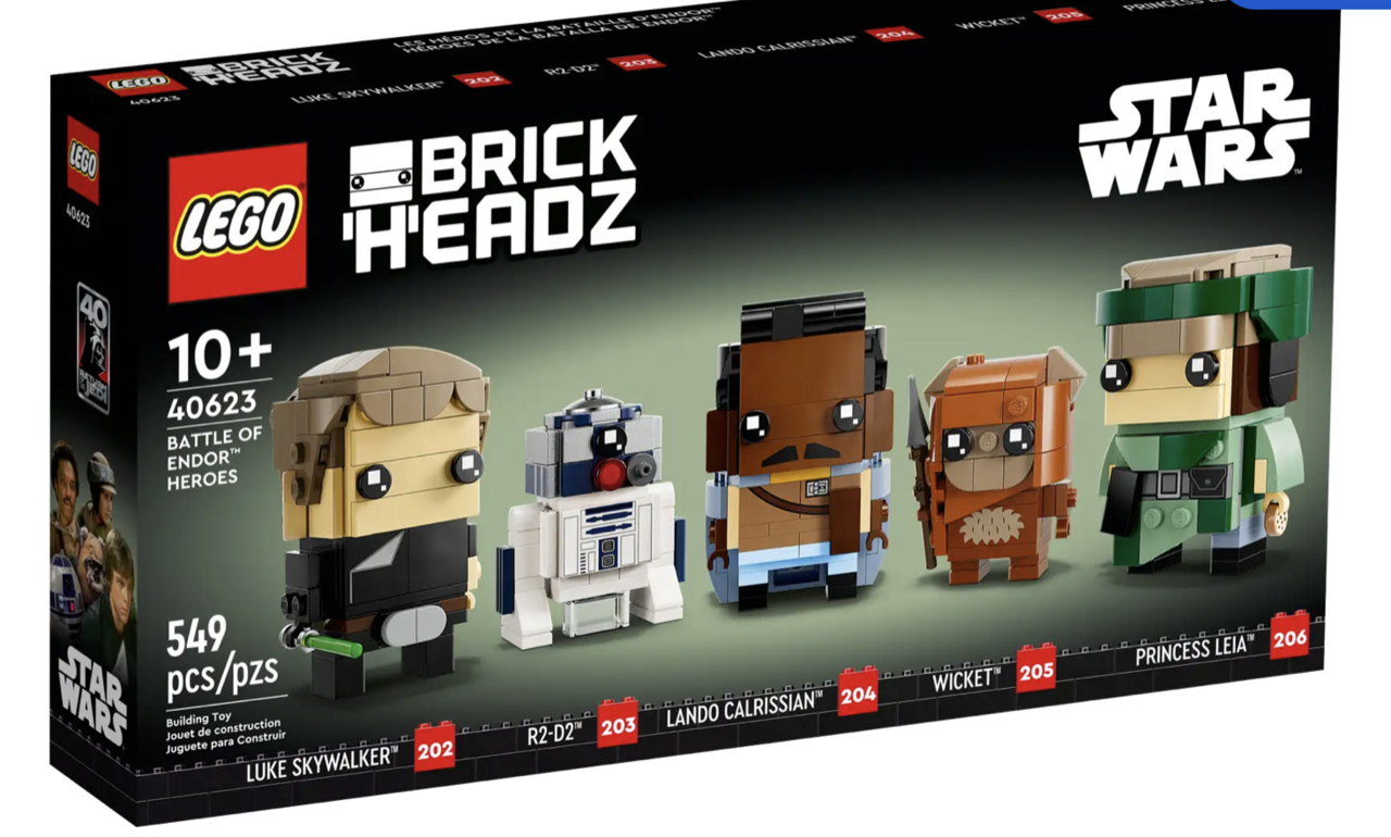 Lego Star Wars Battle of Endor Heroes BrickHeadz - Brand New