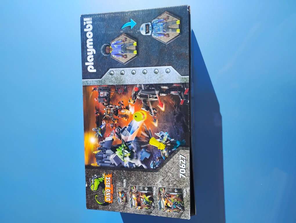 Playmobil Triceratops Dino Riders Set