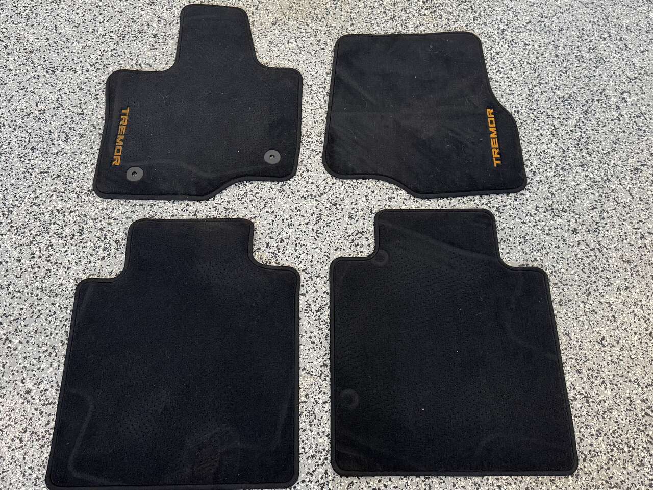 Carpeted Floor Mats for 21 22 23 F150 Tremor SCREW - $50 OBO