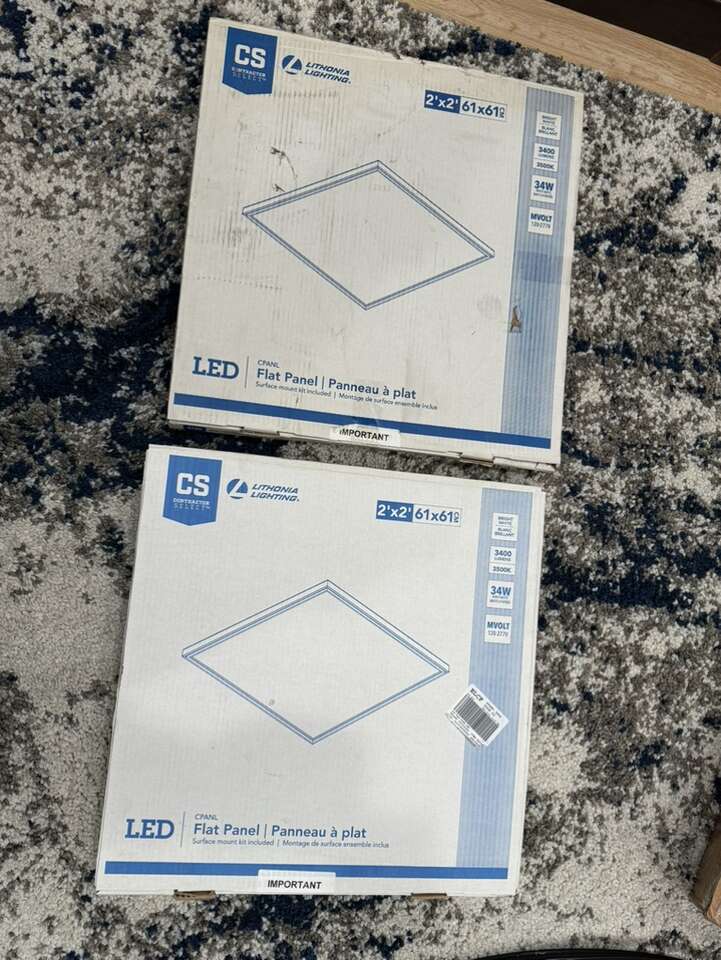 Lithonia 2x2 LED Ceiling Panel Light