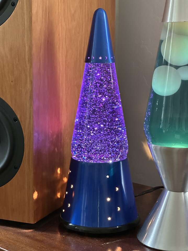 Rare Vintage Glitter Motion Lamp From Lava Lamp